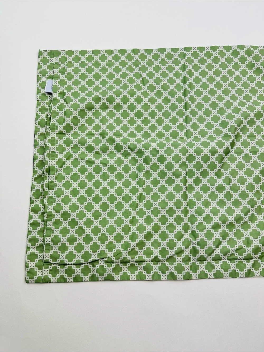 The Company Store Blooming Flowers Black Green Standard Pillow Sham